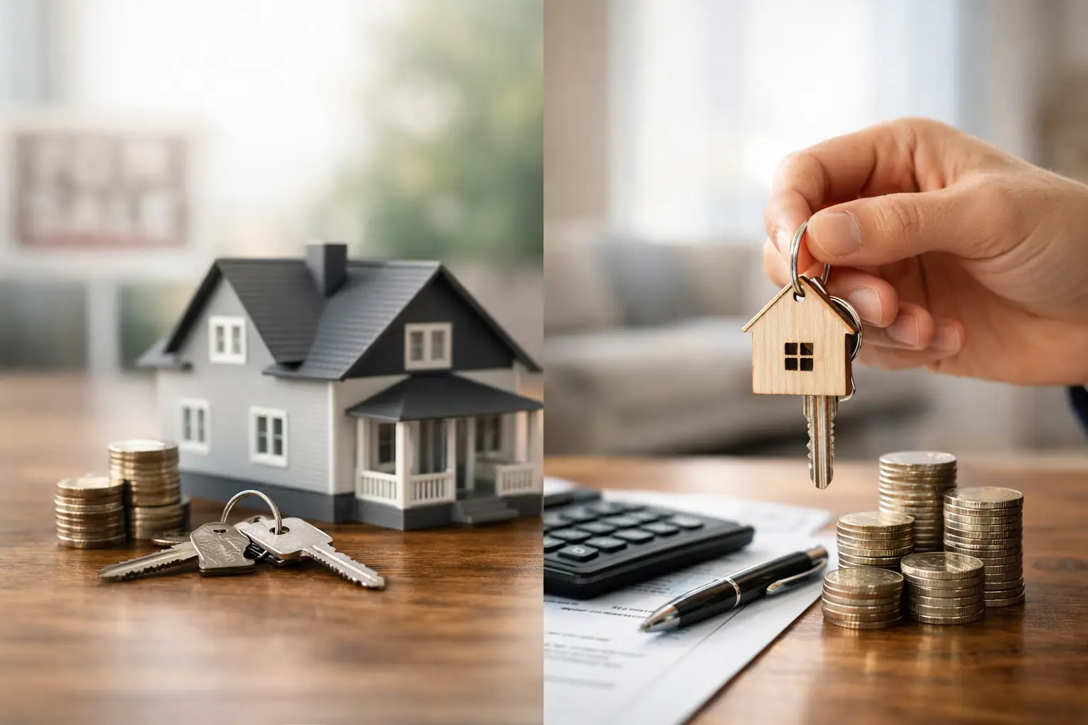 Immobilie verkaufen oder vermieten?